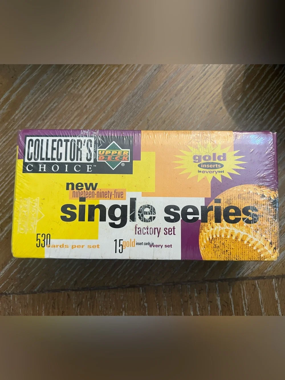 Collector's Choice Upper Deck 1995 Single Series Factory Set Sealed